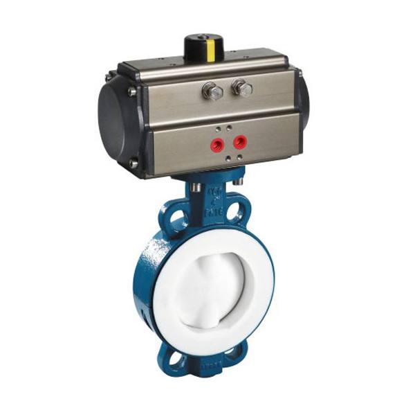 D671F46氣動襯氟蝶閥